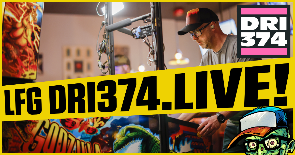 HOME - DRI374 LIVE PINBALL STREAMING
